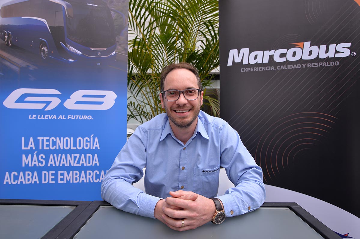 Juliano Leoratto, Consultor Comercial de Marcopolo S.A.: “Vas en bus o vas en G8”