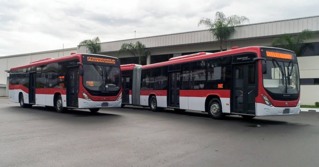 MARCOPOLO proporcionará 342 nuevos buses para el sistema Transantiago