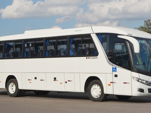 Marcopolo suministró 30 autobuses para verde transportes, de Cuiabá
