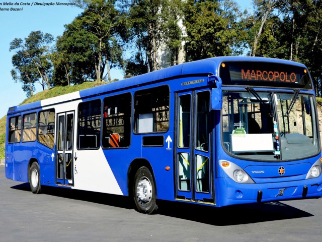 Marcopolo vende 35 ómnibus Gran Viale para Chile