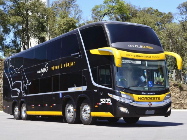 Marcopolo suministra autobuses Paradiso 1800 DD a Expresso Nordeste