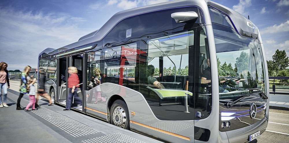 El "Bus Concepto del Futuro" de Mercedes-Benz