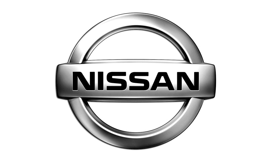 NISSAN: El sol naciente simboliza la sinceridad y está representado por el círculo rojo, y la barra azul con el nombre de la compañía simboliza el cielo.