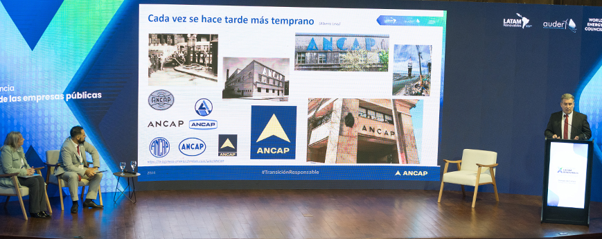 ANCAP participó del X Congreso LATAM Renovables, que tiene como foco el futuro de la energía