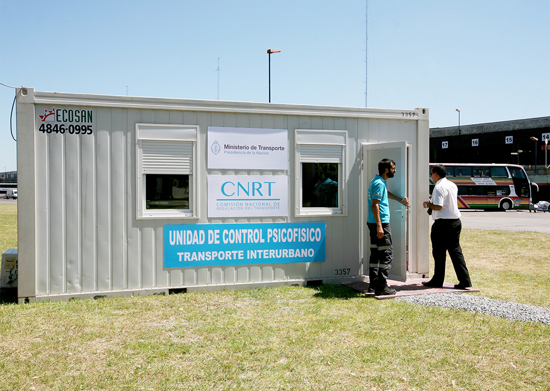 Argentina: Nuevos controles psicofísicos a transporte interurbano