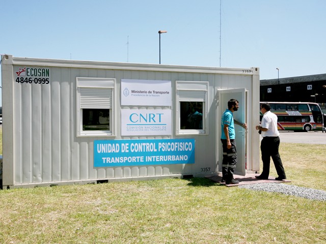 Argentina: Nuevos controles psicofísicos a transporte interurbano