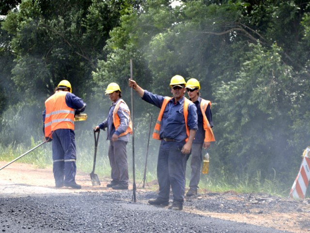 Comenzaron trabajos viales en Ruta 8, en tramo comprendido entre Ruta 9 y Solís de Mataojo