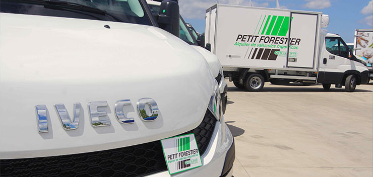 Iveco refuerza la flota de Petit Forestier en España con 100 nuevos vehículos