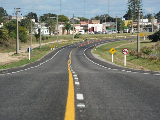 Ministerio de Transporte inauguró primer tramo de reconstrucción de ruta 7 entre Casupá y Reboledo
