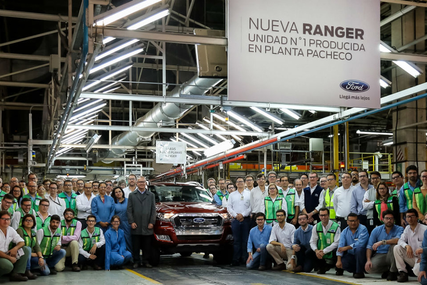 La primera unidad de la Nueva Ranger ya está lista en Argentina