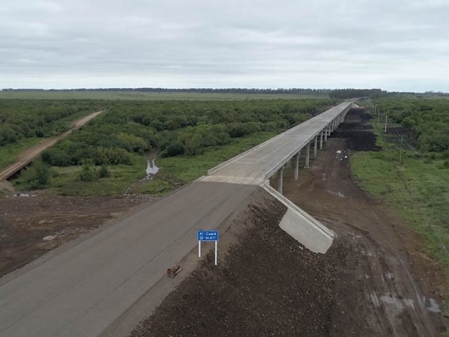 Se inauguraron obras en cinco puentes sobre ruta 30 con inversión de 22 millones de dólares