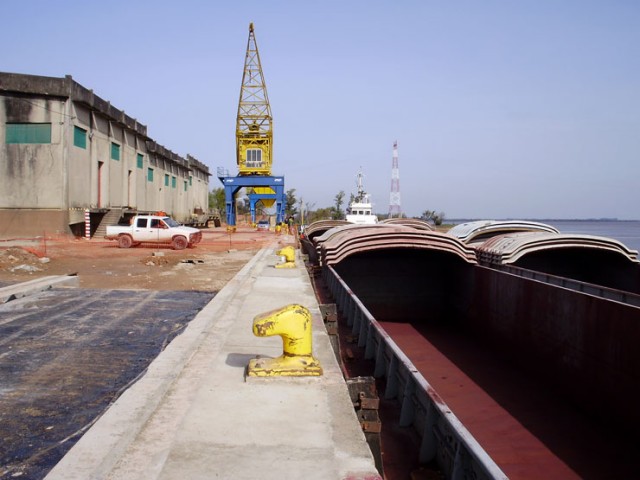 Puerto de Paysandú movilizó 126.000 toneladas hasta junio y superará registro de 2014