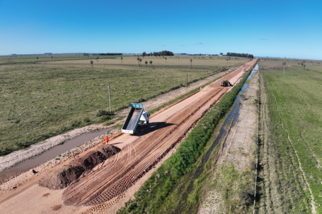 En Rocha: Avanzan las obras de rehabilitación en la Ruta 14 En Rocha: Avanzan las obras de rehabilitación en la Ruta 14