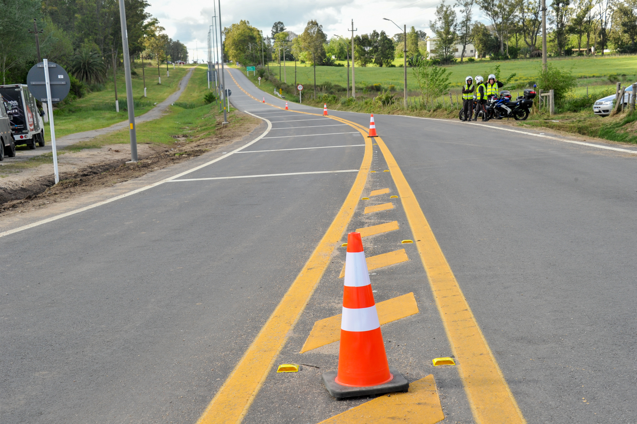 MTOP inauguró obras de mantenimiento en ruta 11 por 13.000.000 de dólares