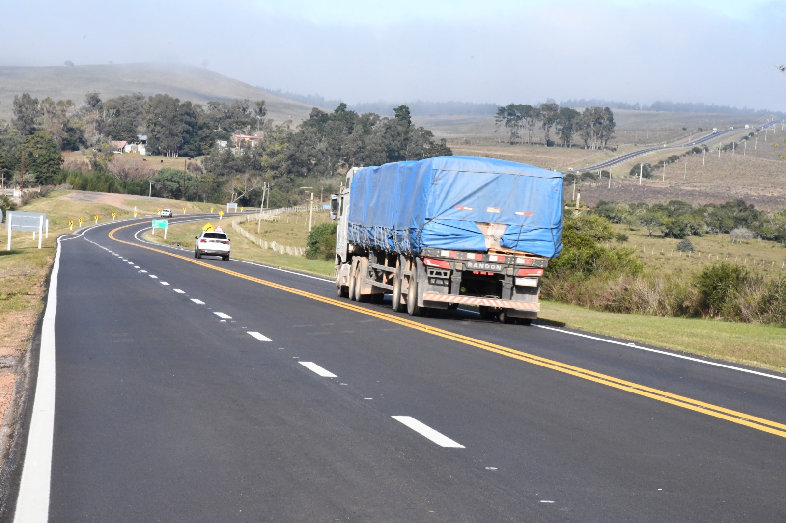 Intercambiador en intersección de ruta 8 y ruta 9 prevé un retorno seguro desde Maldonado