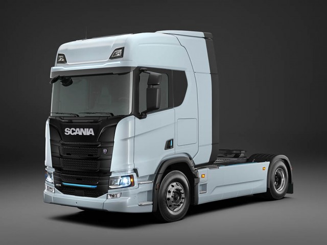 Scania presenta camiones eléctricos para viajes regionales de larga distancia