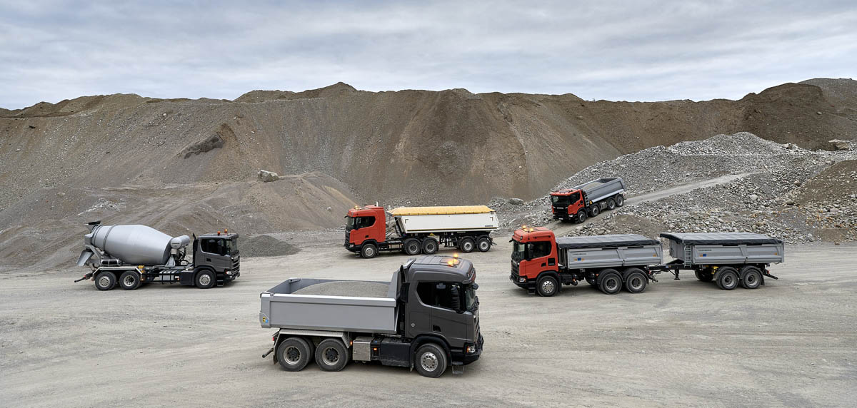 Scania lanza la nueva generación de productos para la construcción