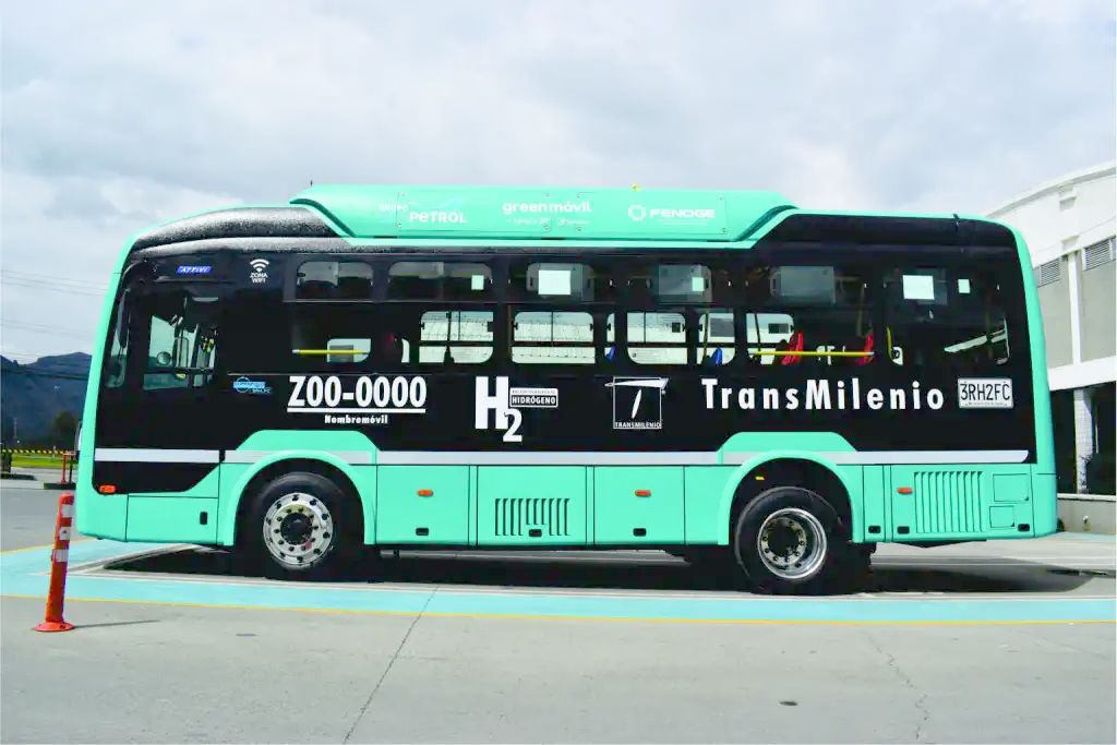 Marcopolo Attivi, primer bus en Colombia que se moviliza a base de hidrógeno