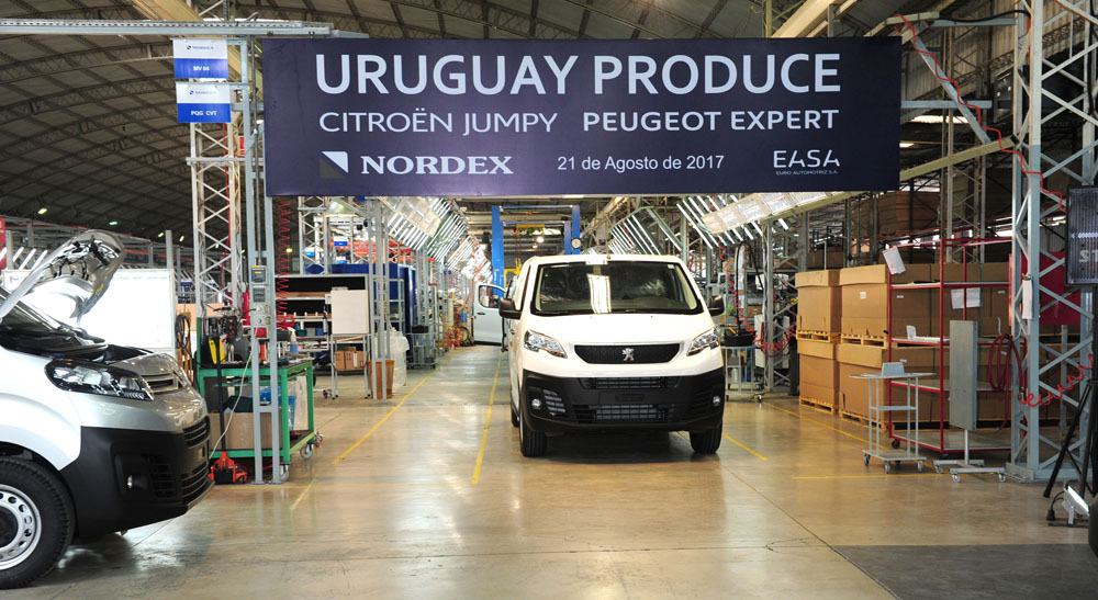 Grupo PSA inauguró en Uruguay su producción de los nuevos PEUGEOT EXPERT Y CITROËN