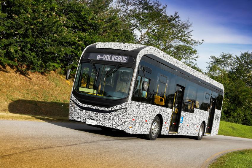 Mercado encarga 500 nuevos autobuses VW y el fabricante presenta su primer prototipo de chasis eléctrico