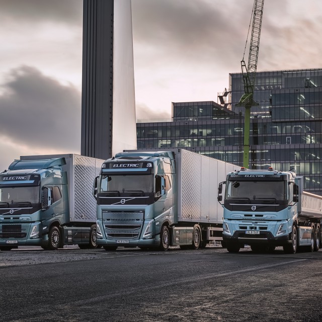 Volvo Trucks está listo para electrificar una gran parte del transporte de mercancías