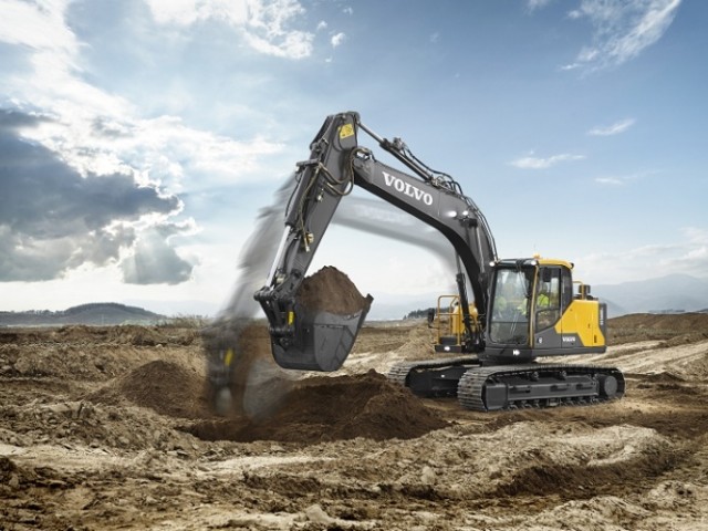Excavadoras Volvo EC160E y EC180E: un prodigio de eficiencia y resistencia