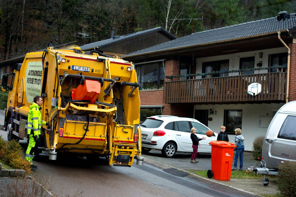 La seguridad como prioridad en las pruebas del camión de recogida de basuras autónomo de Volvo Trucks y la empresa sueca Renova