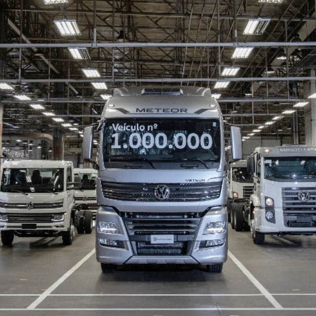 Volkswagen Trucks and Buses alcanza el hito de un millón de vehículos producidos