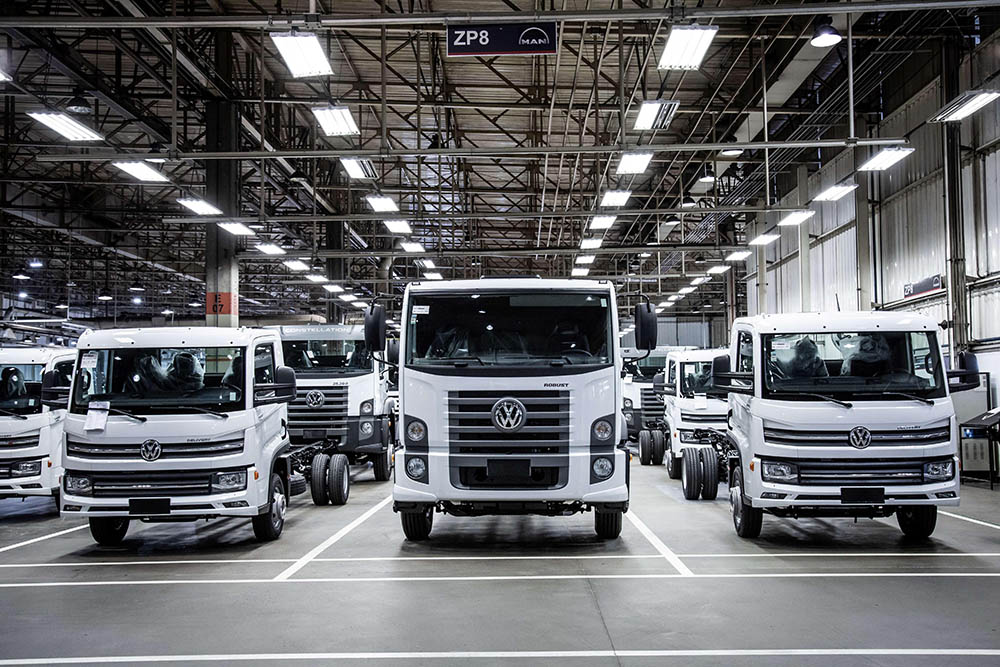 Volkswagen alcanza un hito histórico de 100 camiones vendidos en Uruguay en un solo mes