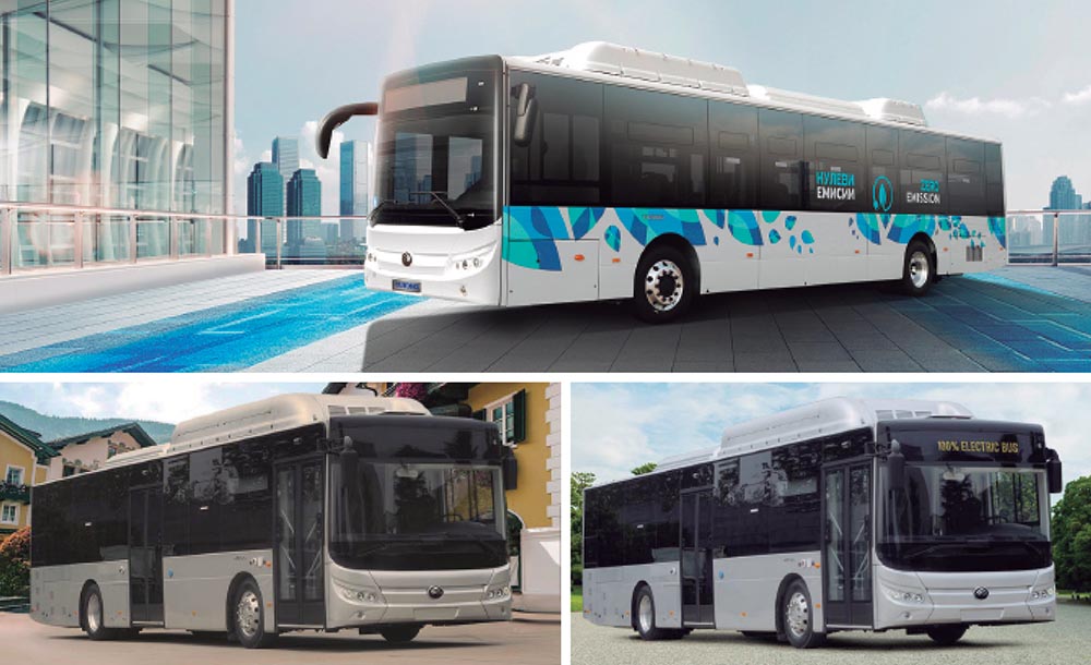 La mayoría del transporte de pasajeros de Montevideo prefiere buses Yutong eléctricos